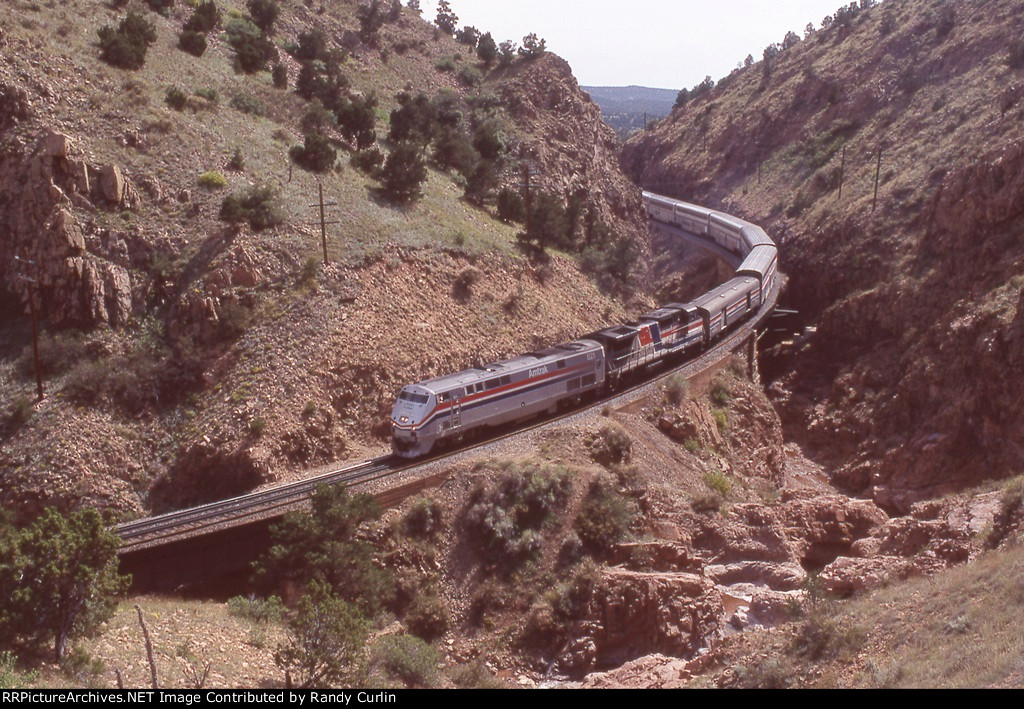 AMTK 821 on Southwest Chief